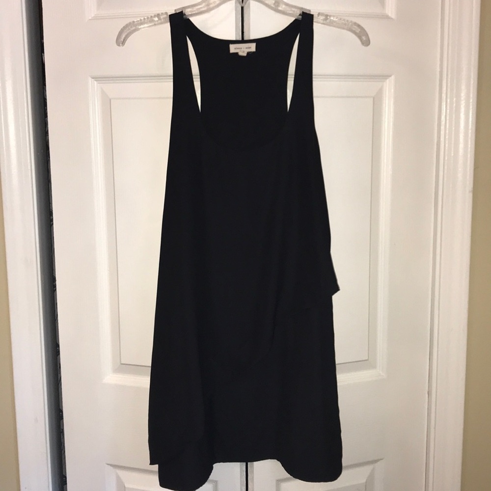 Silence + Noise black mini dress